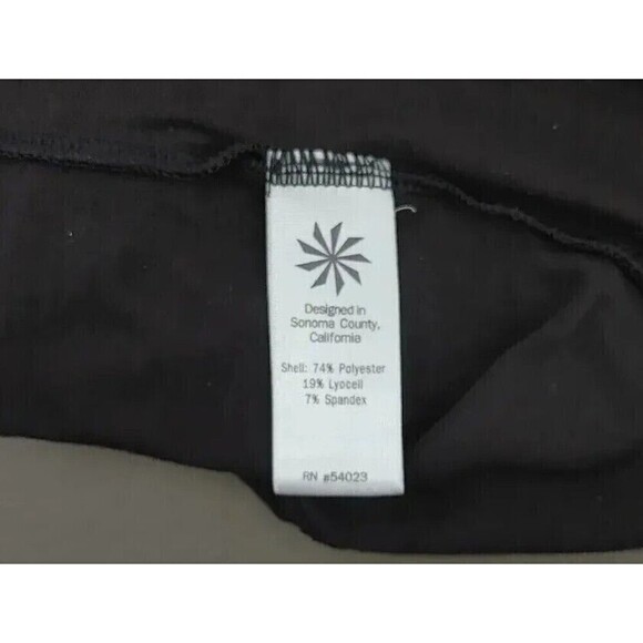 Athleta Tank Top Womens XS Black Back-Cutout Light Basic Soft Shirt Athleisure - Picture 5 of 9